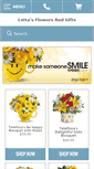 Mobile Screenshot of lettasflowersbryant.com